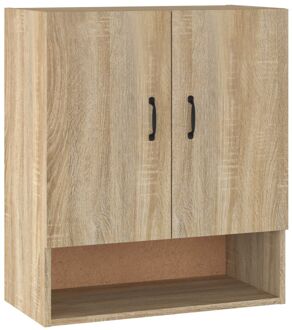 vidaXL Wandkast 60x31x70 cm bewerkt hout sonoma eikenkleurig