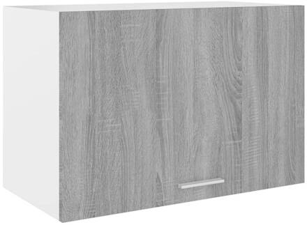 vidaXL Wandkast hangend 60x31x40 cm bewerkt hout grijs sonoma eiken