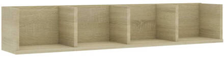 vidaXL Wandschap Sonoma eiken Beige