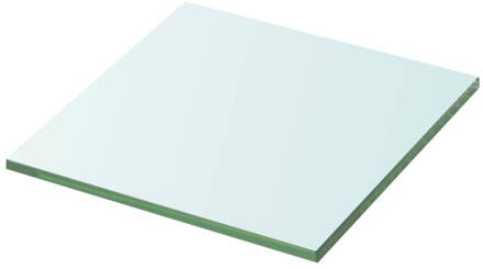 vidaXL Wandschap Transparant 20x20 Cm Glas