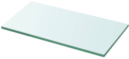 vidaXL Wandschap Transparant 30x12 Cm Glas