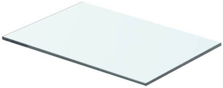 vidaXL Wandschap Transparant 40x20 Cm Glas