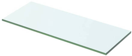 vidaXL Wandschap Transparant 50x15 Cm Glas