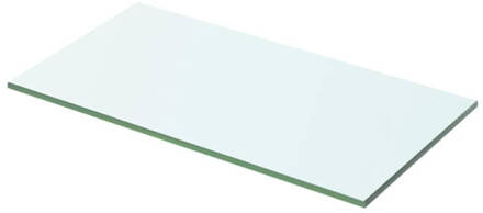 vidaXL Wandschap Transparant 50x20 Cm Glas