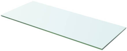 vidaXL Wandschap transparant 60x20 cm glas