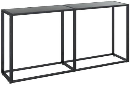 vidaXL Wandtafel Zwart 160 x 35 x 75.5 cm