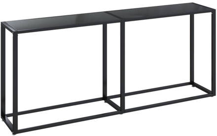 vidaXL Wandtafel Zwart 180 x 35 x 75.5 cm