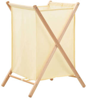 vidaXL Wasmand Beige