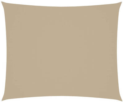 vidaXL Zonnescherm rechthoekig 4x6 m oxford stof beige