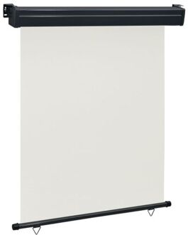 vidaXL zonnescherm Verticale Luifel - 140 x 250 cm - Crème - Staal - Aluminium - 100% Polyester