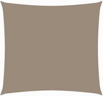 vidaXL Zonnescherm vierkant 2x2 m oxford stof taupe