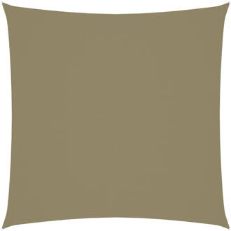 vidaXL Zonnescherm vierkant 4,5x4,5 m oxford stof beige