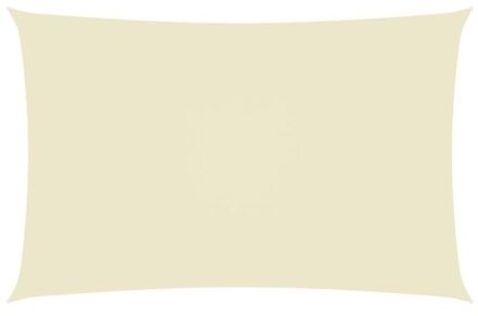 vidaXL Zonnezeil Tuin - 2 x 5 m - Crème - PU-gecoat Oxford stof