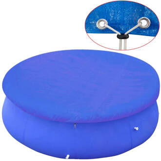 vidaXL Zwembadhoes PE Rond 300 cm (Blauw)