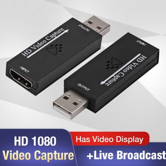 Video Capture Card USB2.0 Duurzaam Hdmi High-Definition Live Opname Doos Voor Gaming Onderwijs Video Conferentie