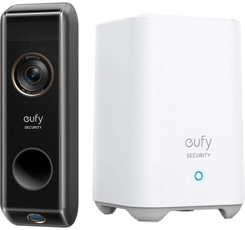 Video Doorbell Dual 2 Pro met HomeBase 2 Slimme deurbel Zwart