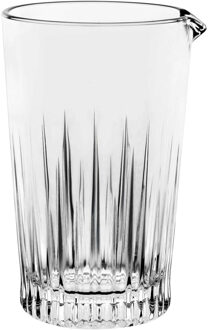 Vidivi 1x Luxe glazen water karaffen van 550 ml Transparant
