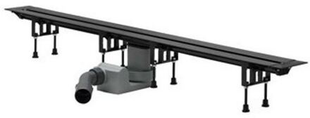 Viega Douchegoot op maat Viega Advantix Vario 30-120cm incl. rooster Glans of Geborsteld RVS