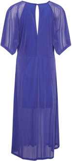 Vienna Midi-jurk in donkerblauw - XS