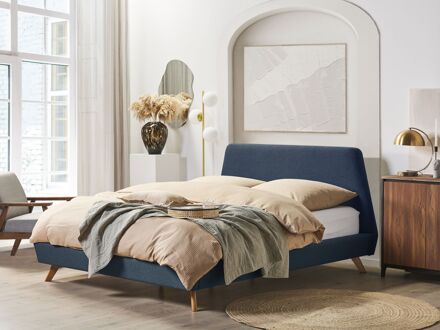 VIENNE Bed Blauw 160x200