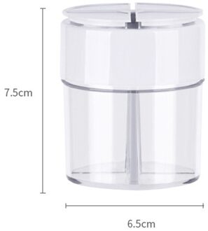 Vier Compartimenten Kruiden Flessen Opbergdoos Combinatie Keuken Benodigdheden Multi Compartimenten Met Deksel Opslag Kruiden Doos