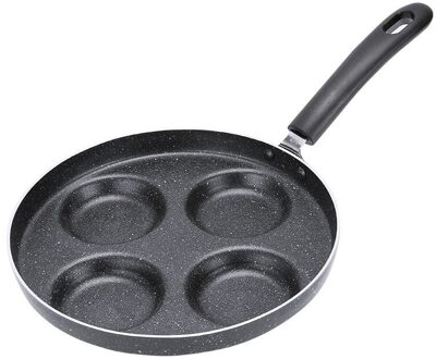 Vier-Gat Omelet Pan Voor Eieren Ham Pan Cake Maker Koekenpan Pannen Geen Olie-Rook Ontbijt Grill Pan kookpot Multifunctionele Anti-aanbak