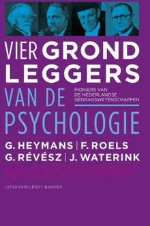 Vier grondleggers van de psychologie - eBook G. Heymans (9035138171)