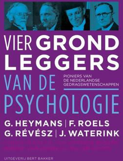 Vier grondleggers van de psychologie - eBook G. Heymans (9035138171)