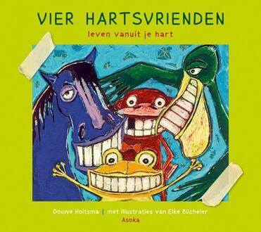 Vier hartsvrienden - Boek Douwe Hoitsma (9056703358)