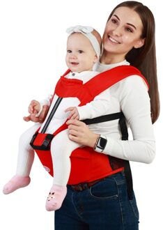 Vier Seizoenen Multifunctioneel Ademend Schouder Voor Houd Baby Carrier Baby Taille Kruk Moeder En Baby Producten rood