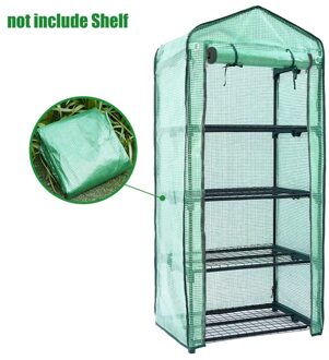 Vier Verdiepingen Groen Huishouden Plant Kas Plaat Cover Tuin Verwarming Huis Pvc Tuin Warm Huis Multi-Level Kleine Bloem