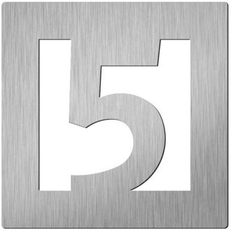 Vierkant 150 mm. NR. 5 Roestvaststaal