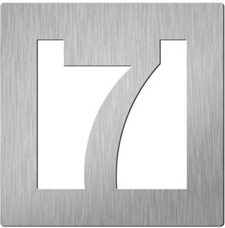 Vierkant 150 mm. NR. 7 Roestvaststaal