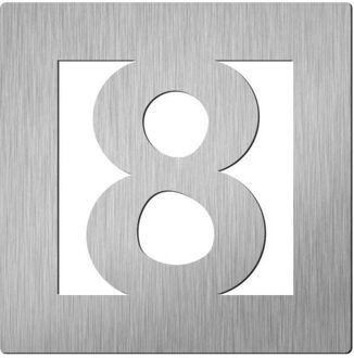 Vierkant 150 mm. NR. 8 Roestvaststaal