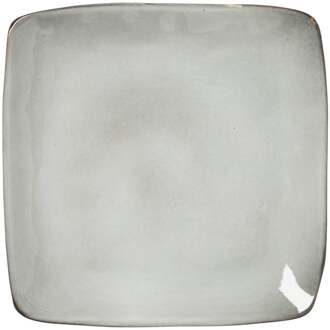 Vierkant bord Toscane - grijs - 20x20 cm