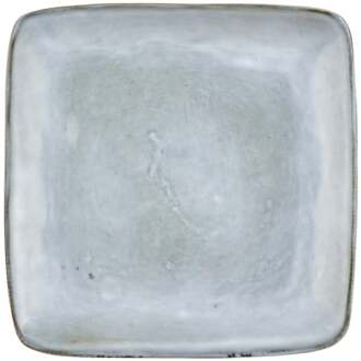 Vierkant bord Toscane - lichtblauw - 20x20 cm