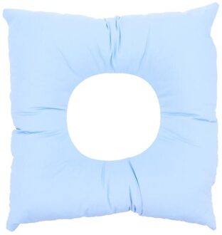 Vierkant Gezicht Massage Kussen Spa Master Massage Tafel Universele Hoofdsteun Gezicht Kussen Gezicht Down Kussen Voor Massage Tafel blauw