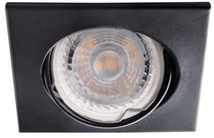 Vierkante Armatuur ALOR - Zwart - 50 mm - Kantelbaar