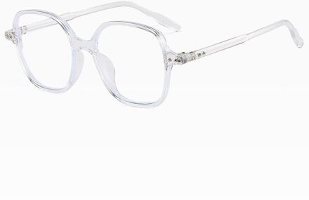 Vierkante Brilmontuur Vrouwen Brillen Optische Plastic Clear Lens Bijziendheid Leesbril Blauw Licht Blokkeren Computer Eyewear 5