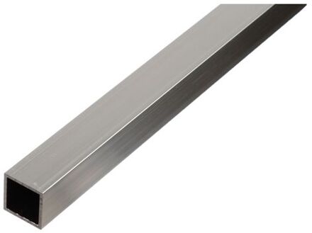 Vierkante Buis Aluminium Zilver 20x20x1,5mm 1m
