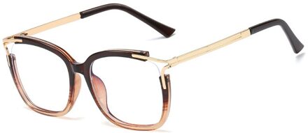 Vierkante Cat Eye Anti-Blauw Licht Ultralight Brilmonturen Mannen Vrouwen Optische Mode Computer Bril Retro Recept Lenzenvloeistof 4