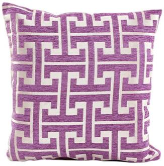 Vierkante Geometrische Kussenhoes Toss Kussensloop Verborgen Ritssluiting Kussen Geval Kamer Decoratie Kussensloop F