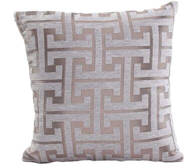 Vierkante Geometrische Kussenhoes Toss Kussensloop Verborgen Ritssluiting Kussen Geval Kamer Decoratie Kussensloop