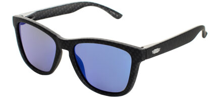 Vierkante gepolariseerde zonnebril UV 400 Bescherming CARBON Unisex Zwart - One Size