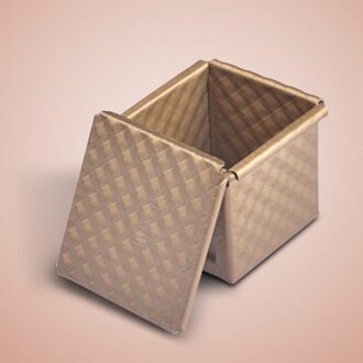 Vierkante Loaf Pan Met Deksel Toast Mold Brood Pan Pullman Loaf Pan Met Deksel Non-St W0YD