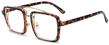 Vierkante Optische Bril Klassieke Recept Glas Vrouwen Vierkante Bijziendheid Brillen Frames Mannen Bril Frames 6