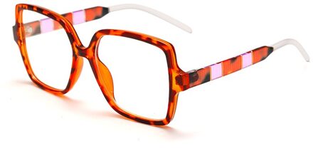 Vierkante Optische Brilmonturen Vrouwen Mannen Oversized Clear Lens Bril Bijziendheid Frame Recept Brillen Eyewear 3