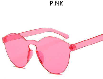 Vierkante Ronde Lens Spiegel Zonnebril Vrouwen Transparante Plastic Bril Zonnebril Clear Candy Kleur Lady Driver Goggles Bril