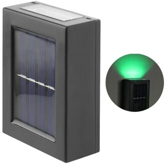 Vierkante Solar Power Tuin Licht Patio Waterdichte Muur Hek Lamp Outdoor Yard Home Decor