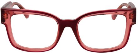 Vierkante Zonnebril Lichtroze